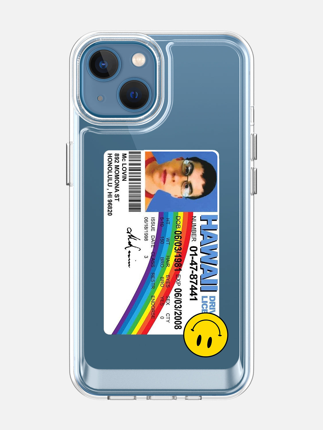 McLovin Clear Case - iPhone 13