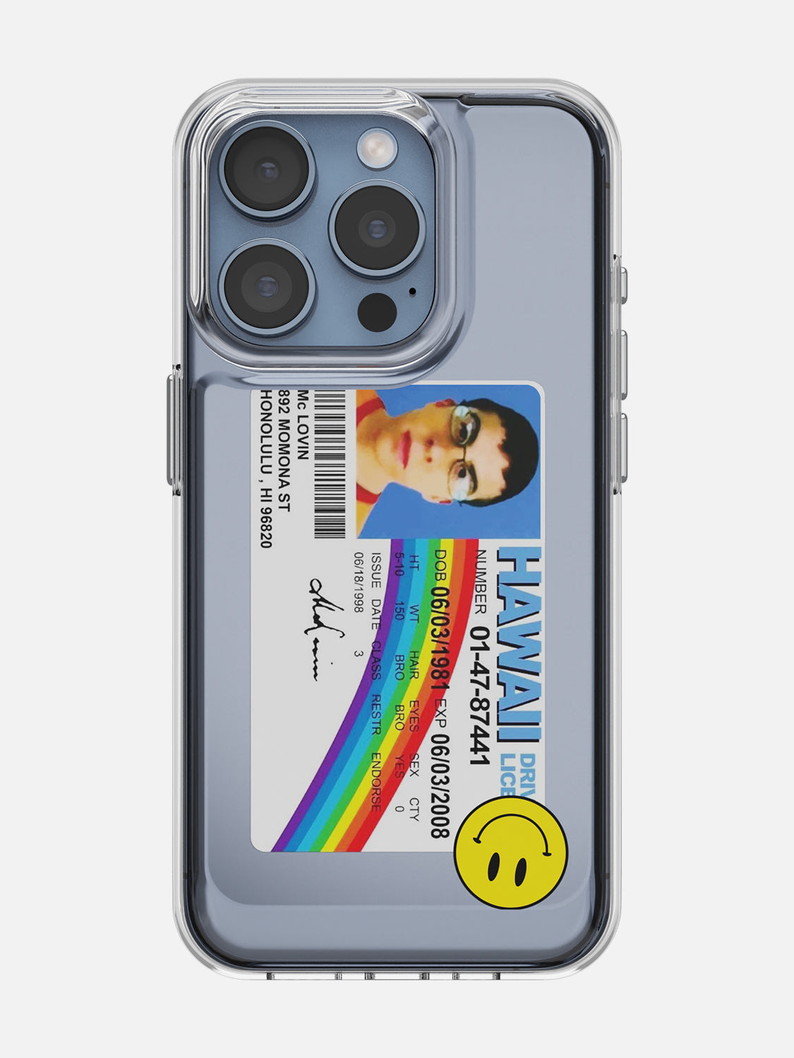 McLovin Clear Case - iPhone 15 Pro
