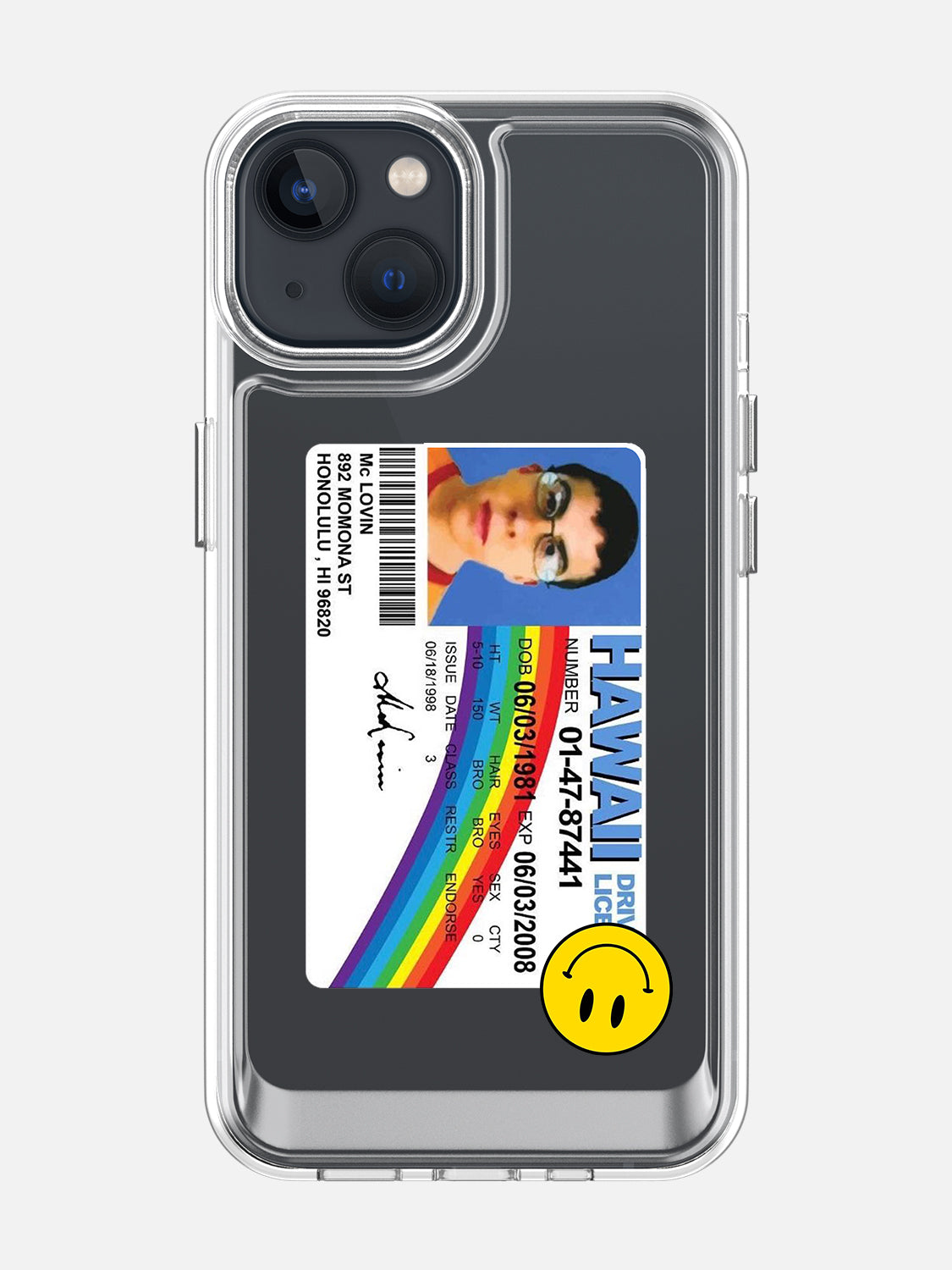 McLovin Clear Case - iPhone 13