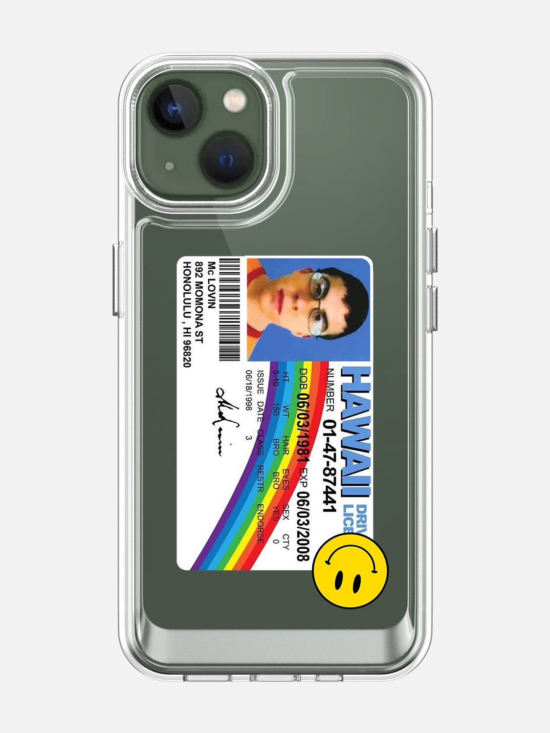 McLovin Clear Case - iPhone 13