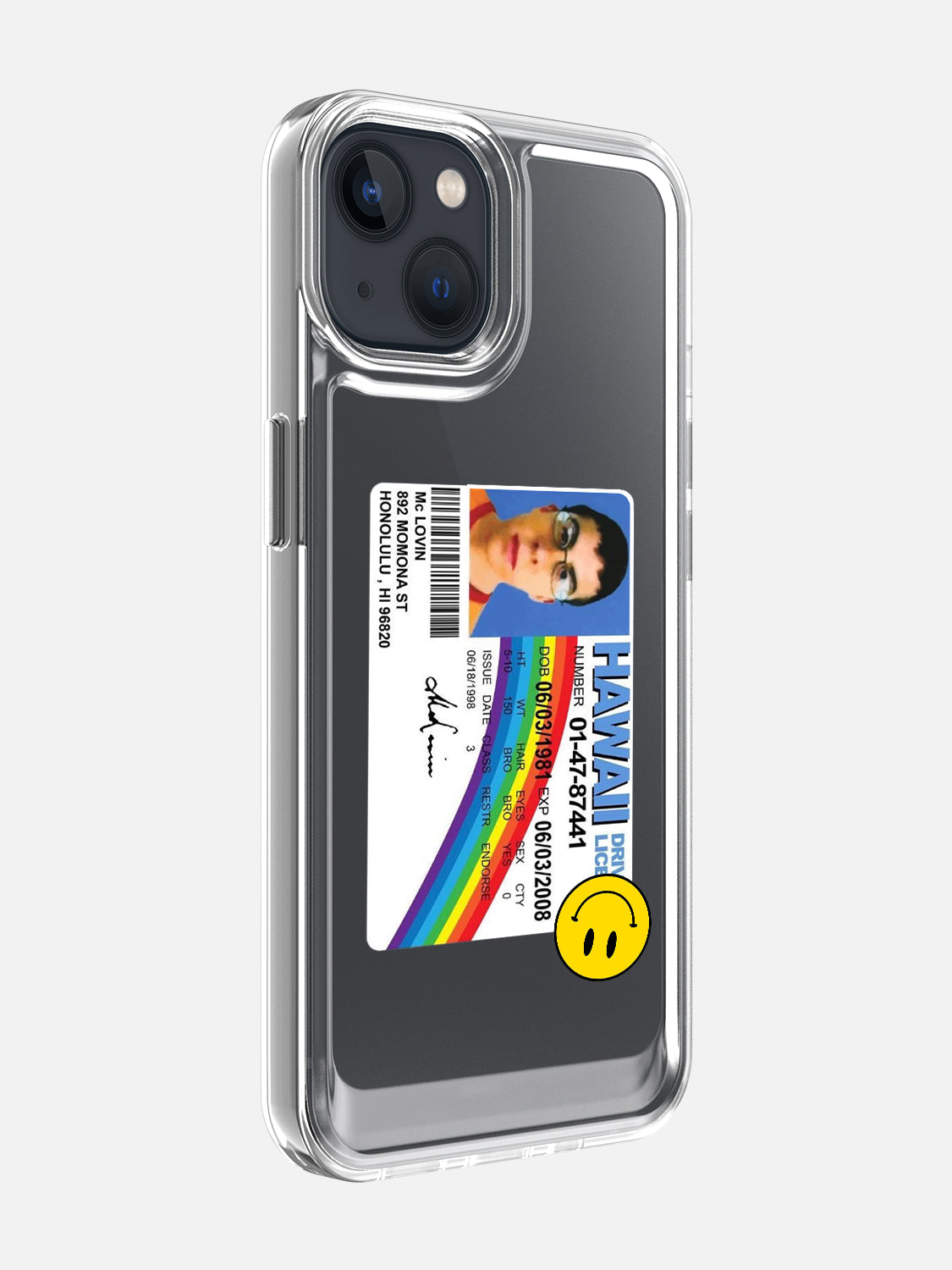 McLovin Clear Case - iPhone 13