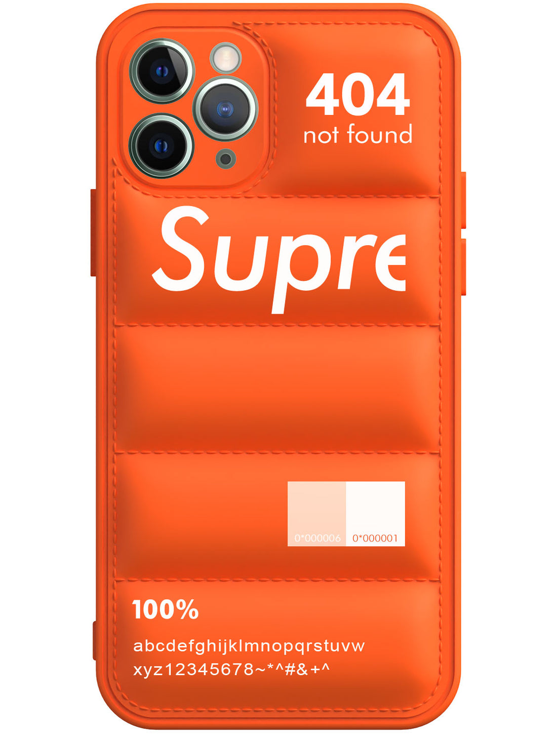 Supr Puffer Case - iPhone 11 Pro (Orange)