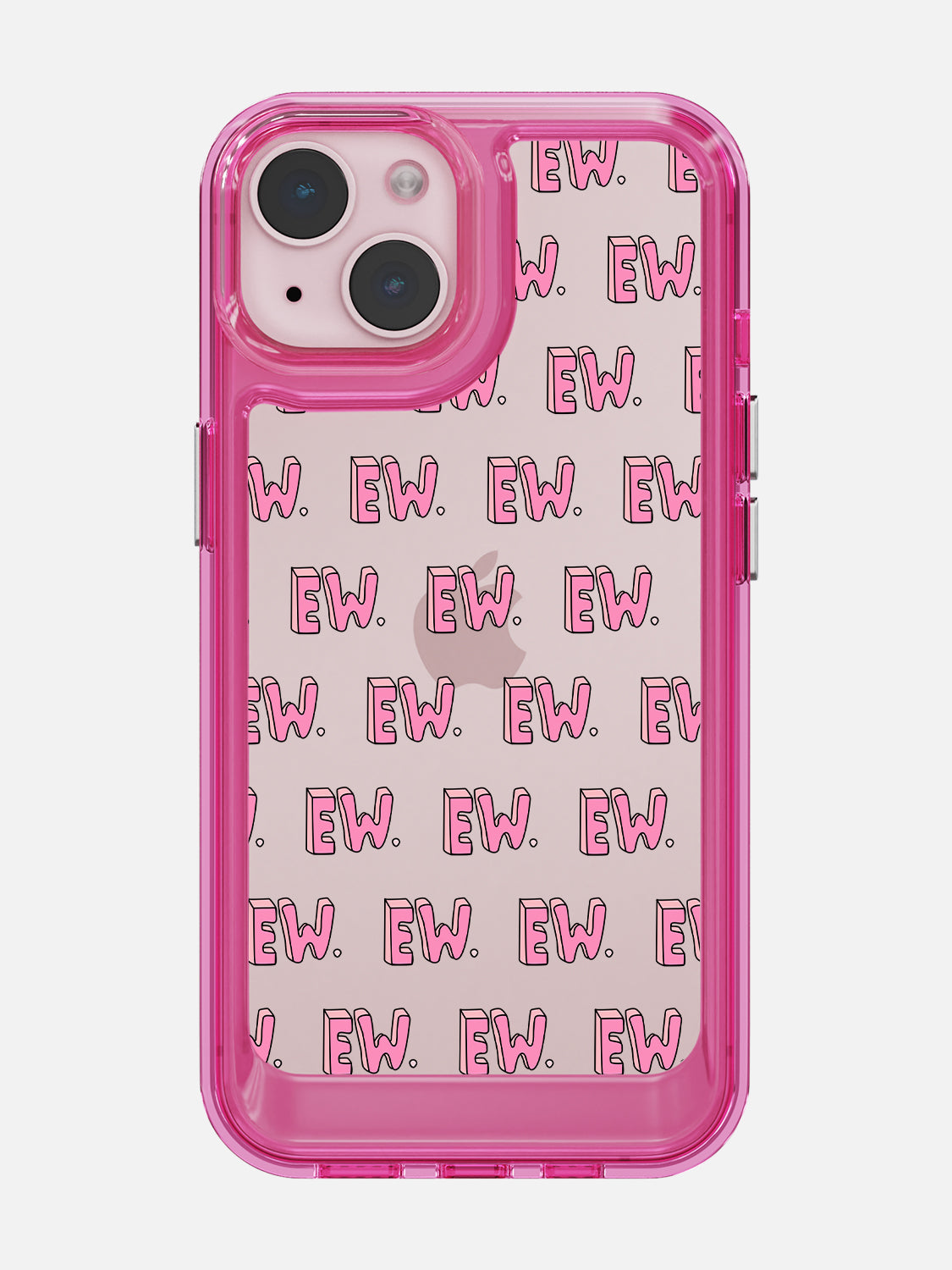 EW Clear Case - iPhone 15 (Pink)