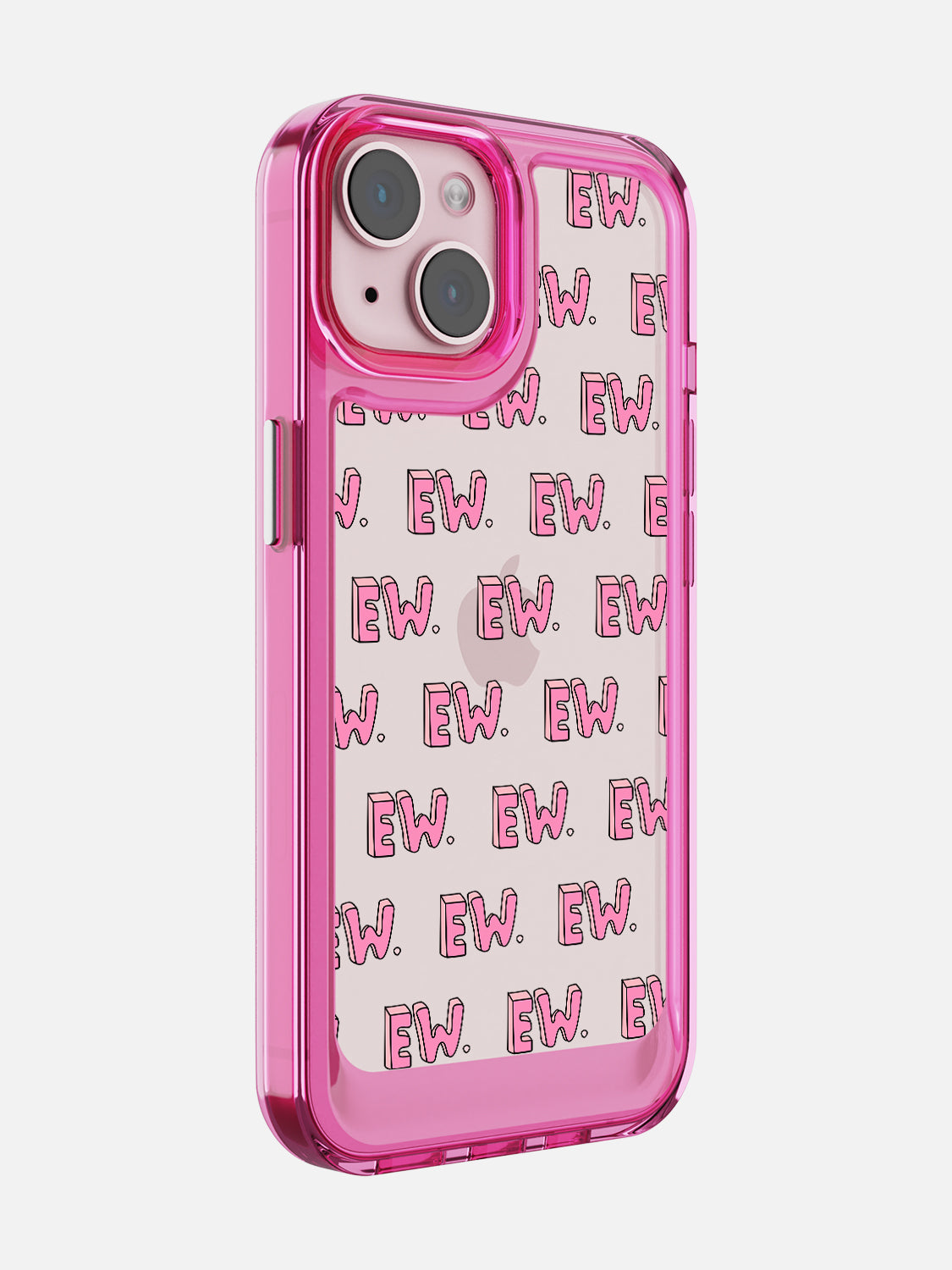 EW Clear Case - iPhone 15 (Pink)