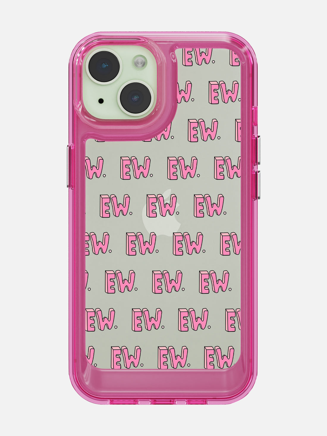 EW Clear Case - iPhone 15 (Pink)