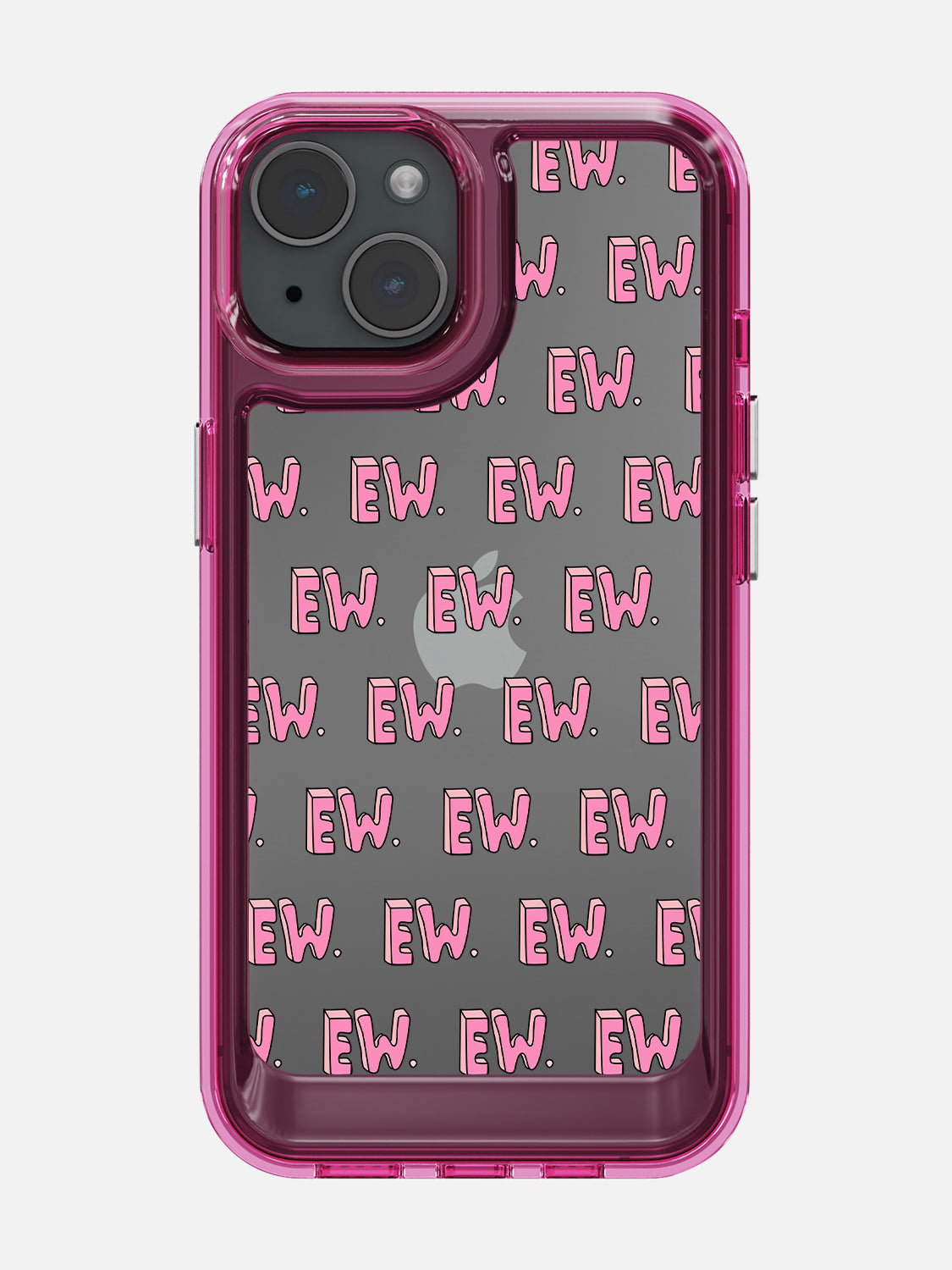 EW Clear Case - iPhone 15 (Pink)