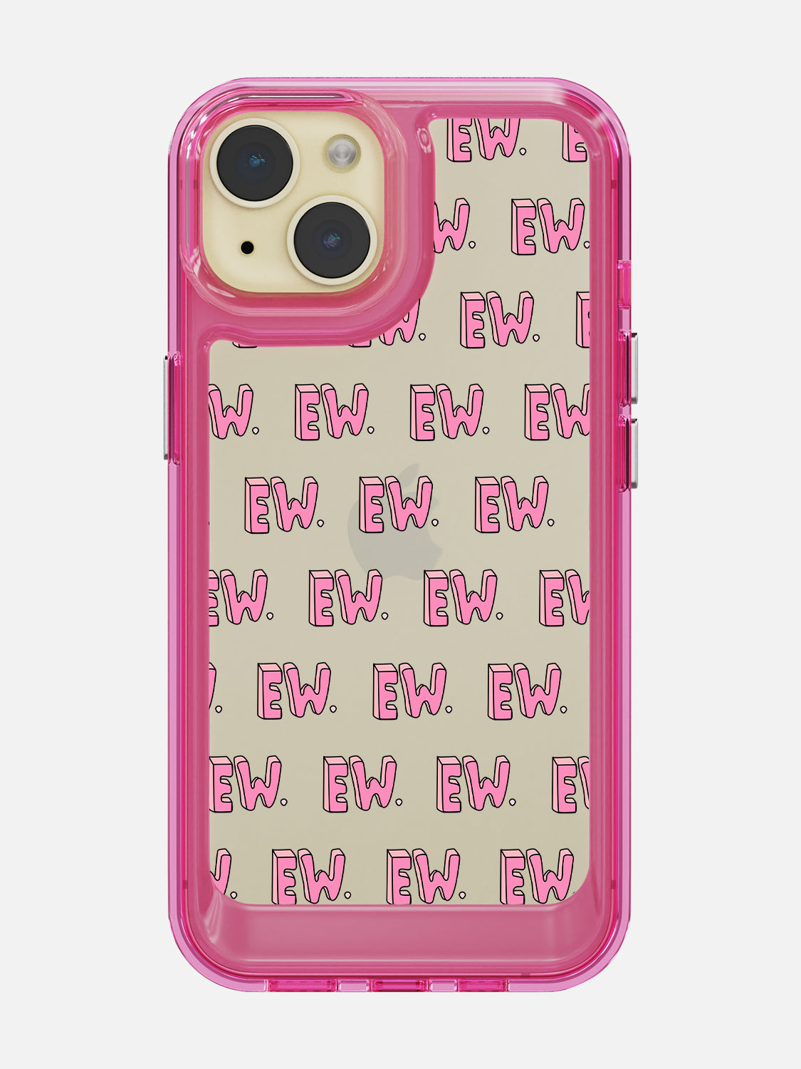 EW Clear Case - iPhone 15 (Pink)