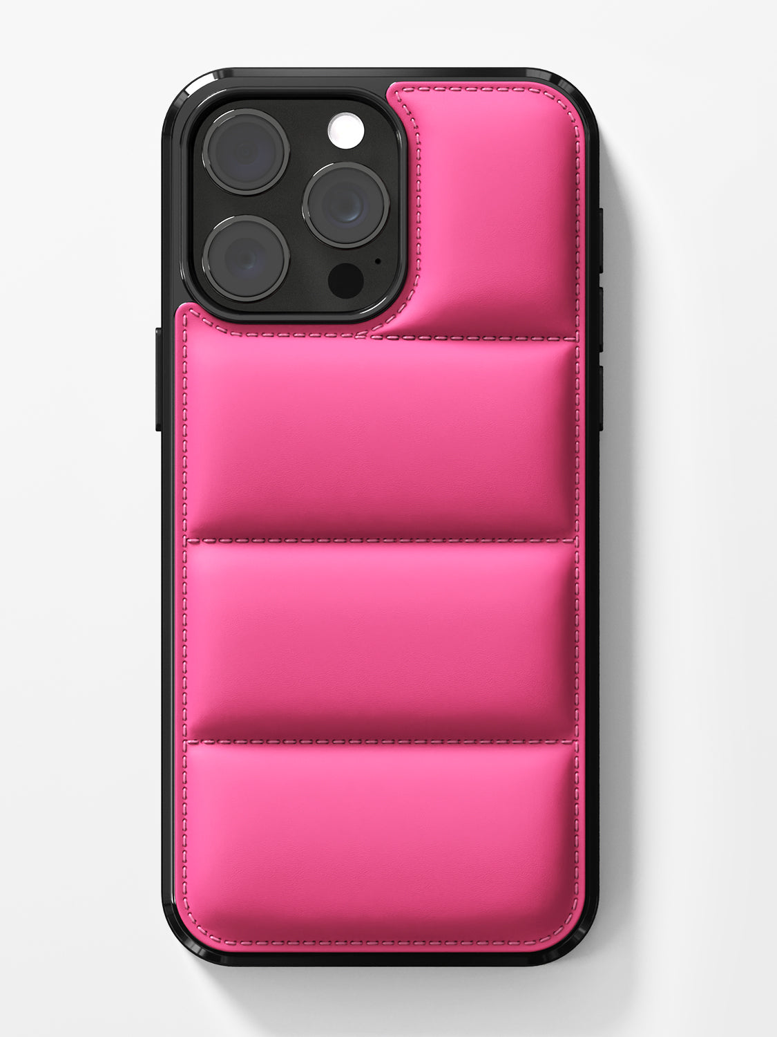 Puffer Case 2.0 - iPhone 15 Pro Max (Hot Pink)