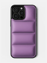 Puffer Case 2.0 - iPhone 15 Pro Max (Metallic Purple)