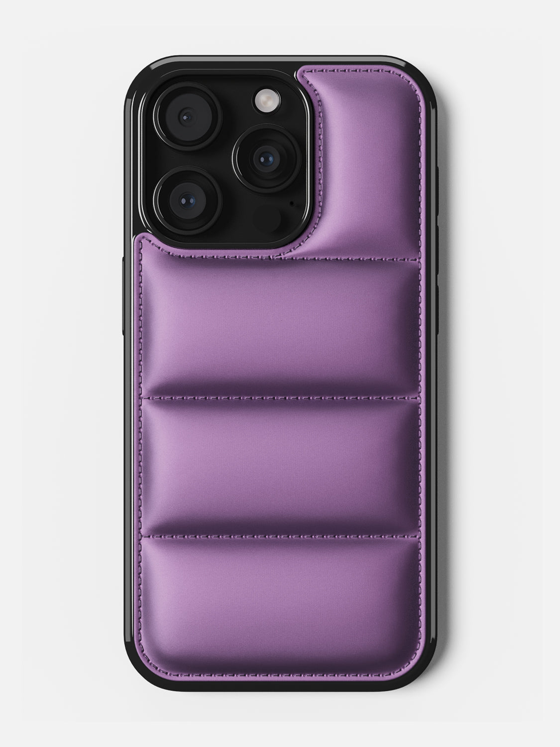 Puffer Case 2.0 - iPhone 15 Pro (Metallic Purple)