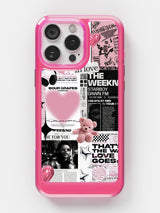 Starboy Clear Case - iPhone 16 Pro (Pink)