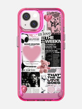 Starboy Clear Case - iPhone 13 (Pink)