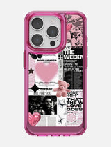 Starboy Clear Case - iPhone 15 Pro (Pink)