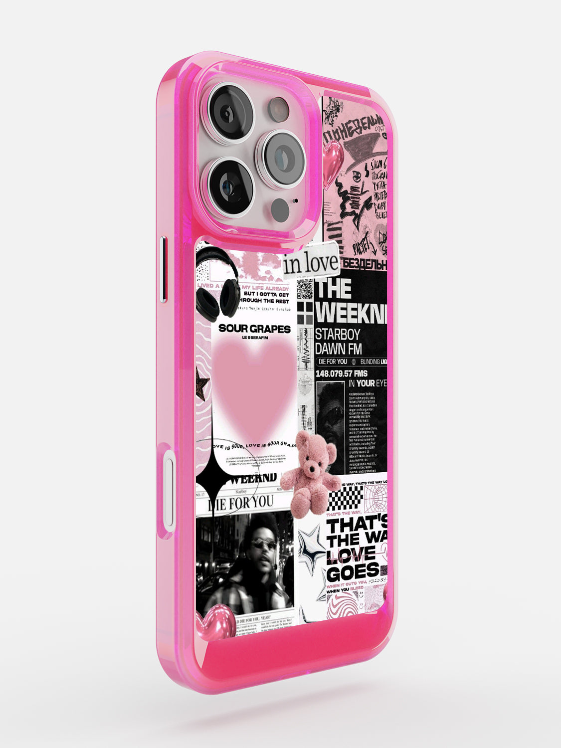 Starboy Clear Case - iPhone 16 Pro (Pink)
