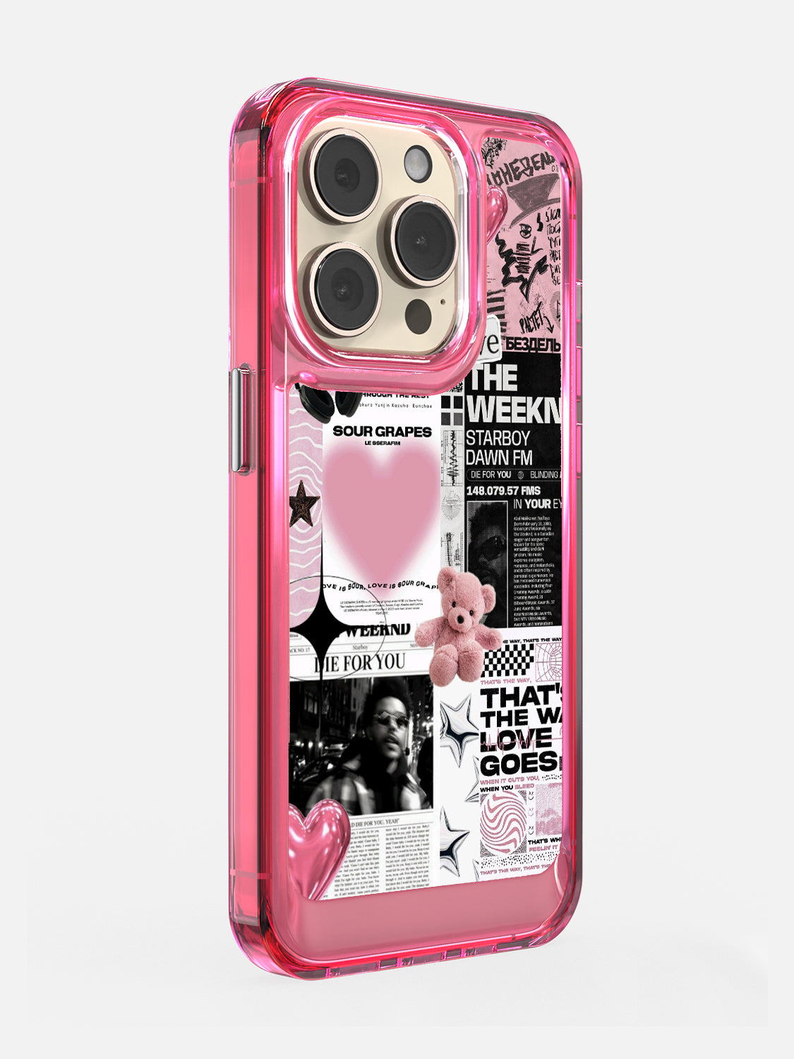 Starboy Clear Case - iPhone 14 Pro (Pink)
