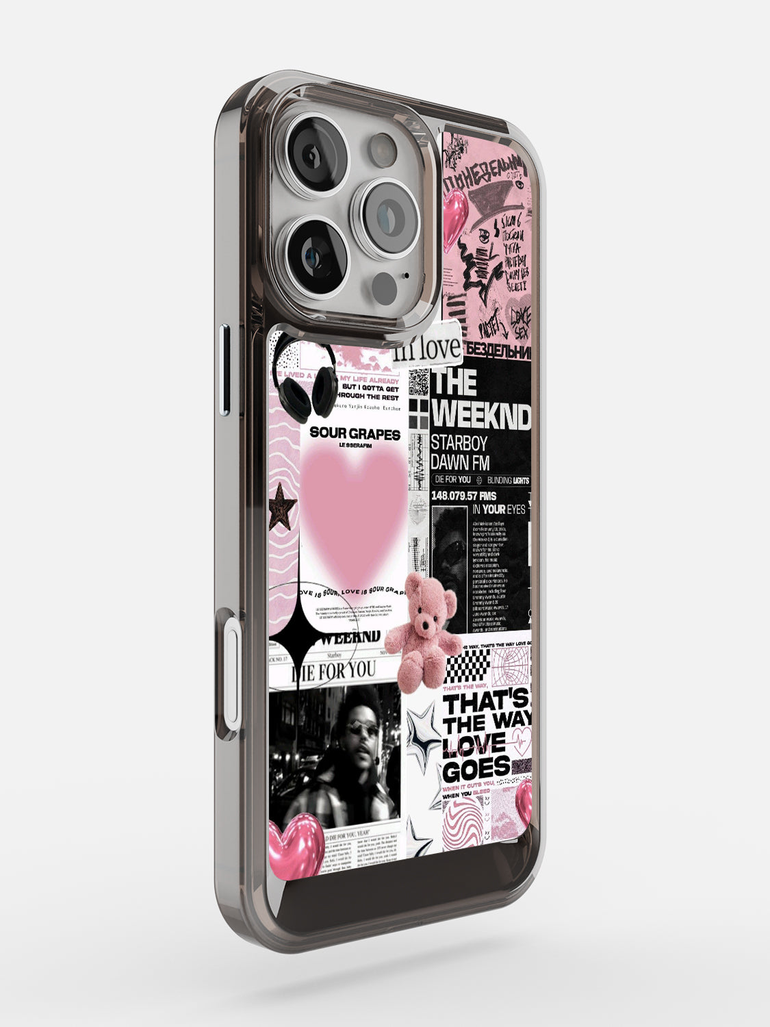 Starboy Clear Case - iPhone 16 Pro (Black)