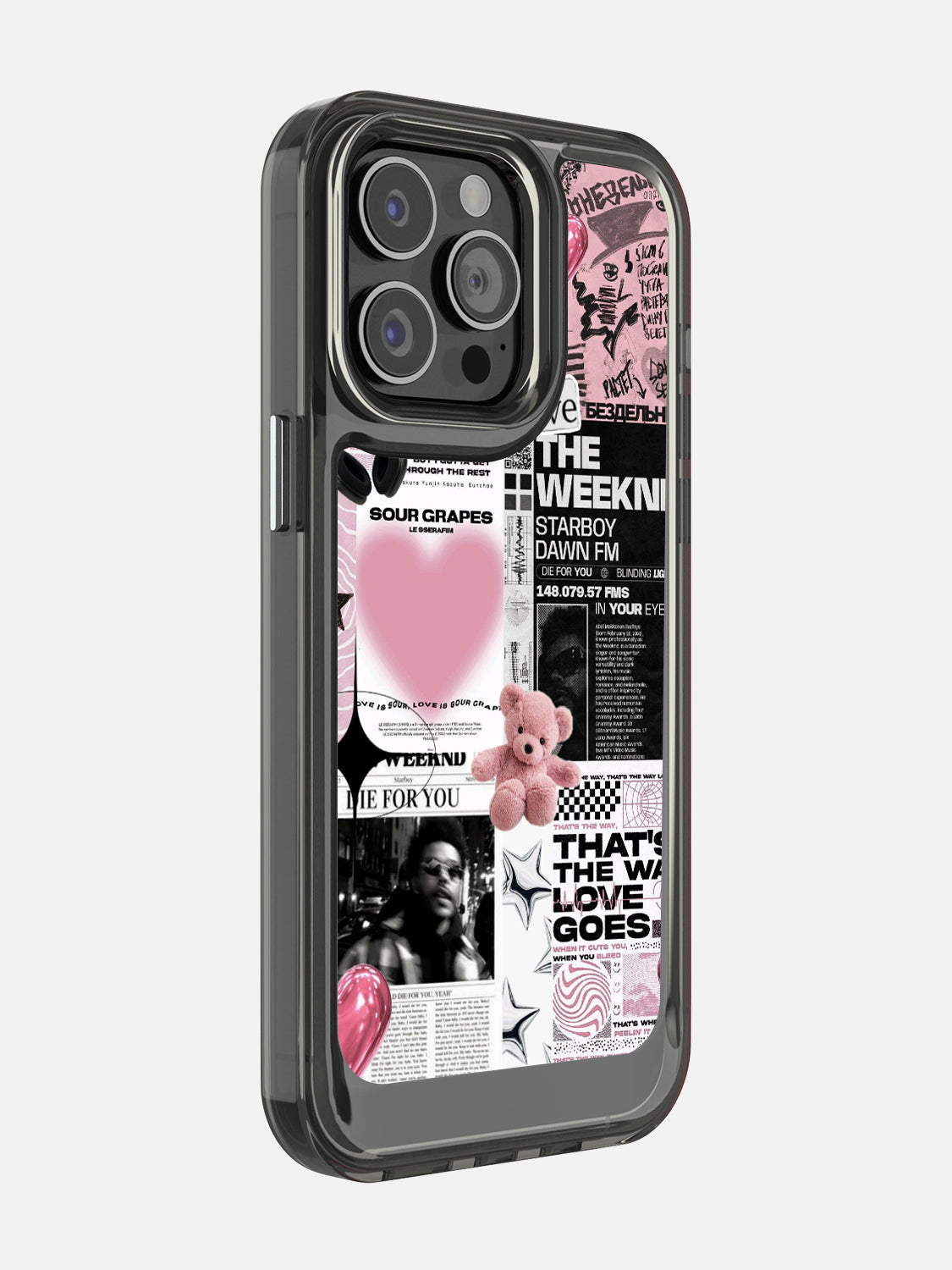 Starboy Clear Case - iPhone 14 Pro Max (Black)