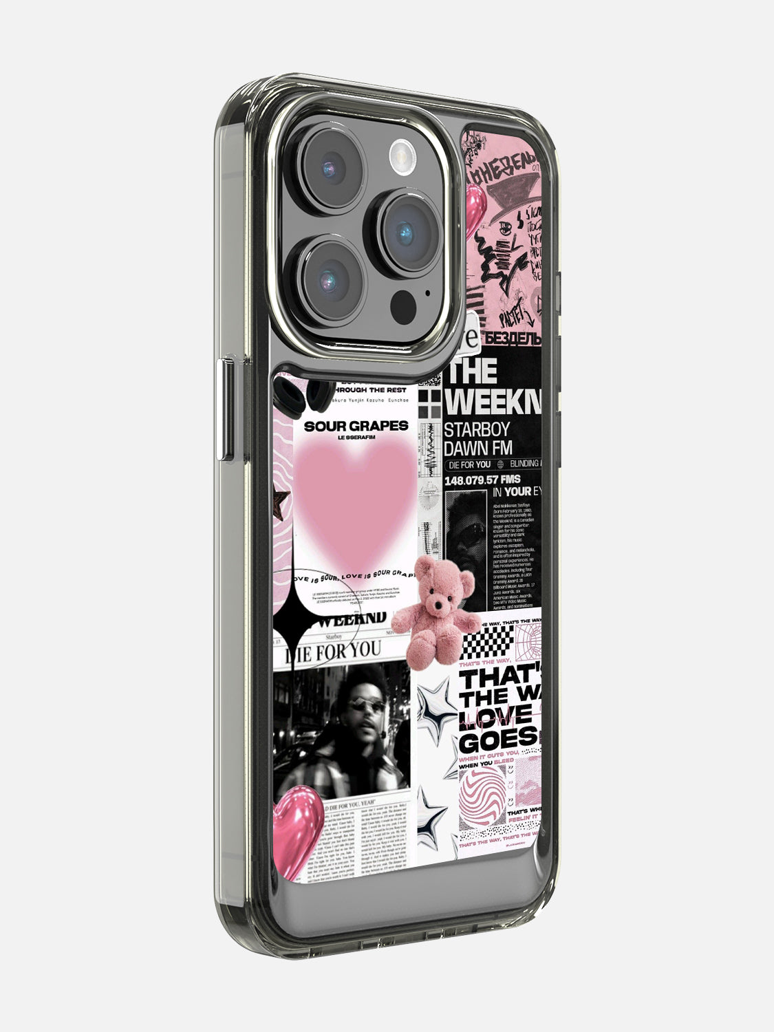 Starboy Clear Case - iPhone 14 Pro (Black)