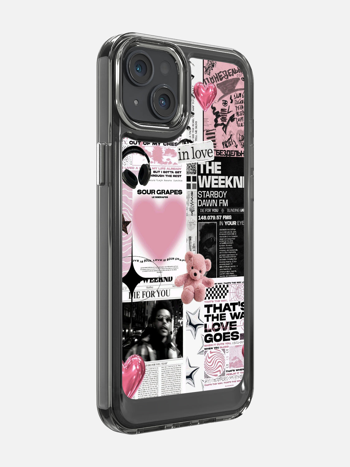 Starboy Clear Case - iPhone 14 Plus (Black)