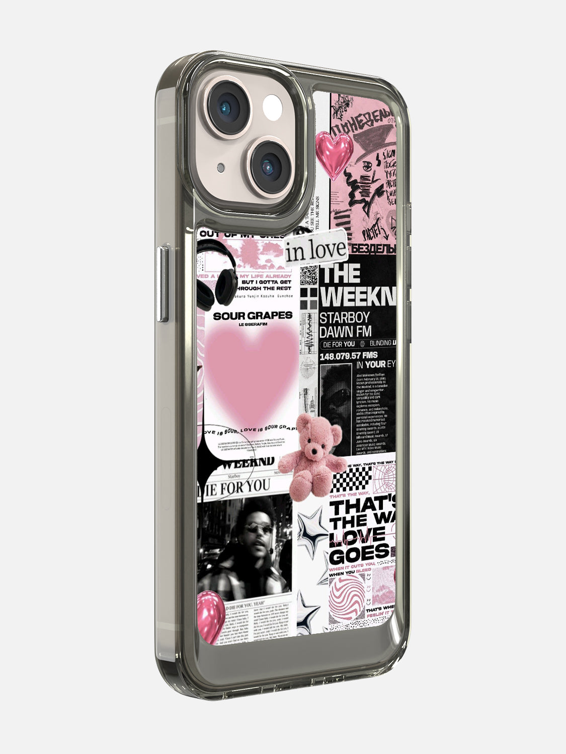 Starboy Clear Case - iPhone 14 (Black)