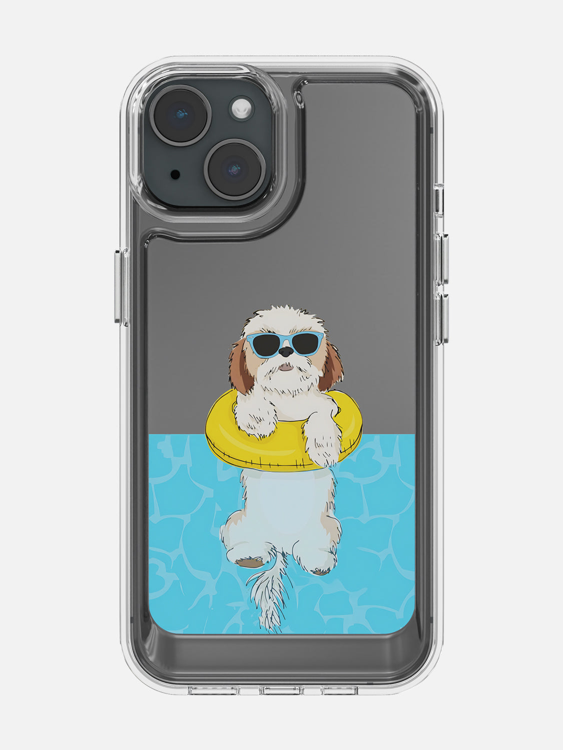 Swimming Dog Case - iPhone 15