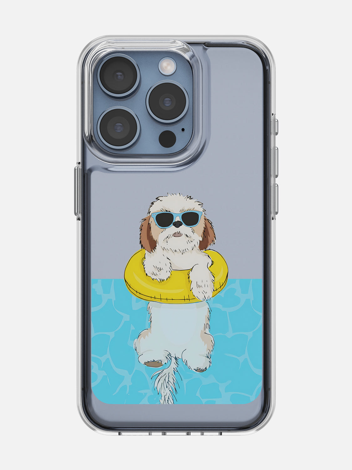 Swimming Dog Case - iPhone 15 Pro