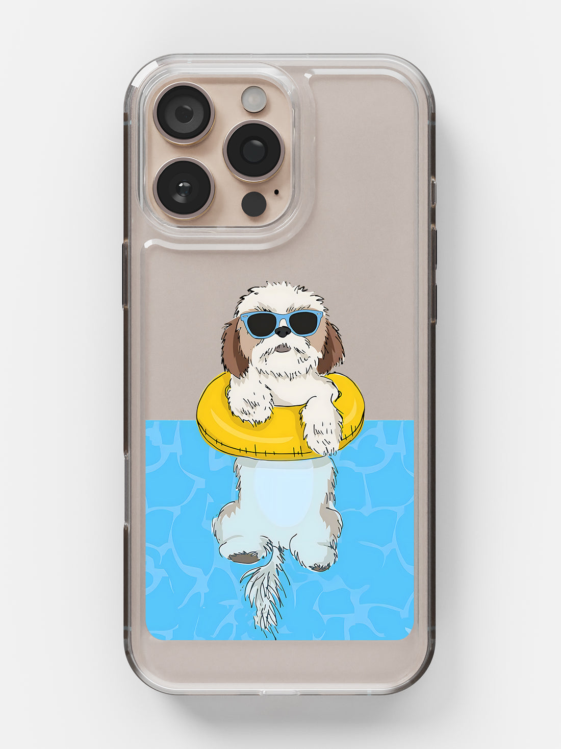 Swimming Dog Case - iPhone 16 Pro