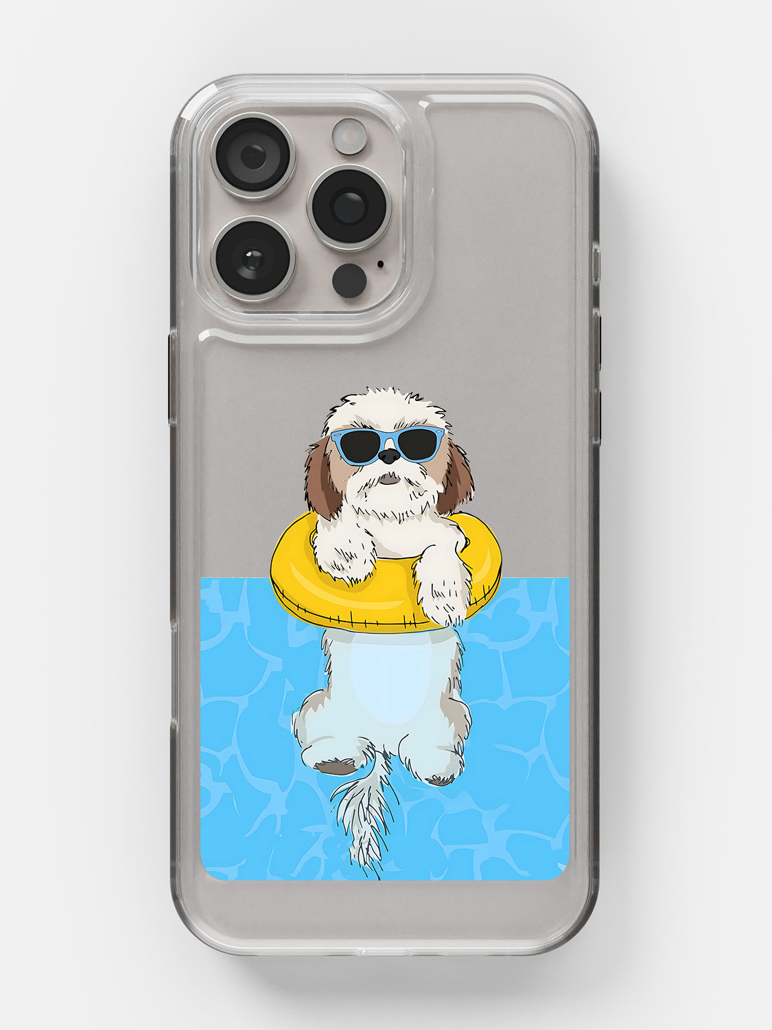 Swimming Dog Case - iPhone 16 Pro
