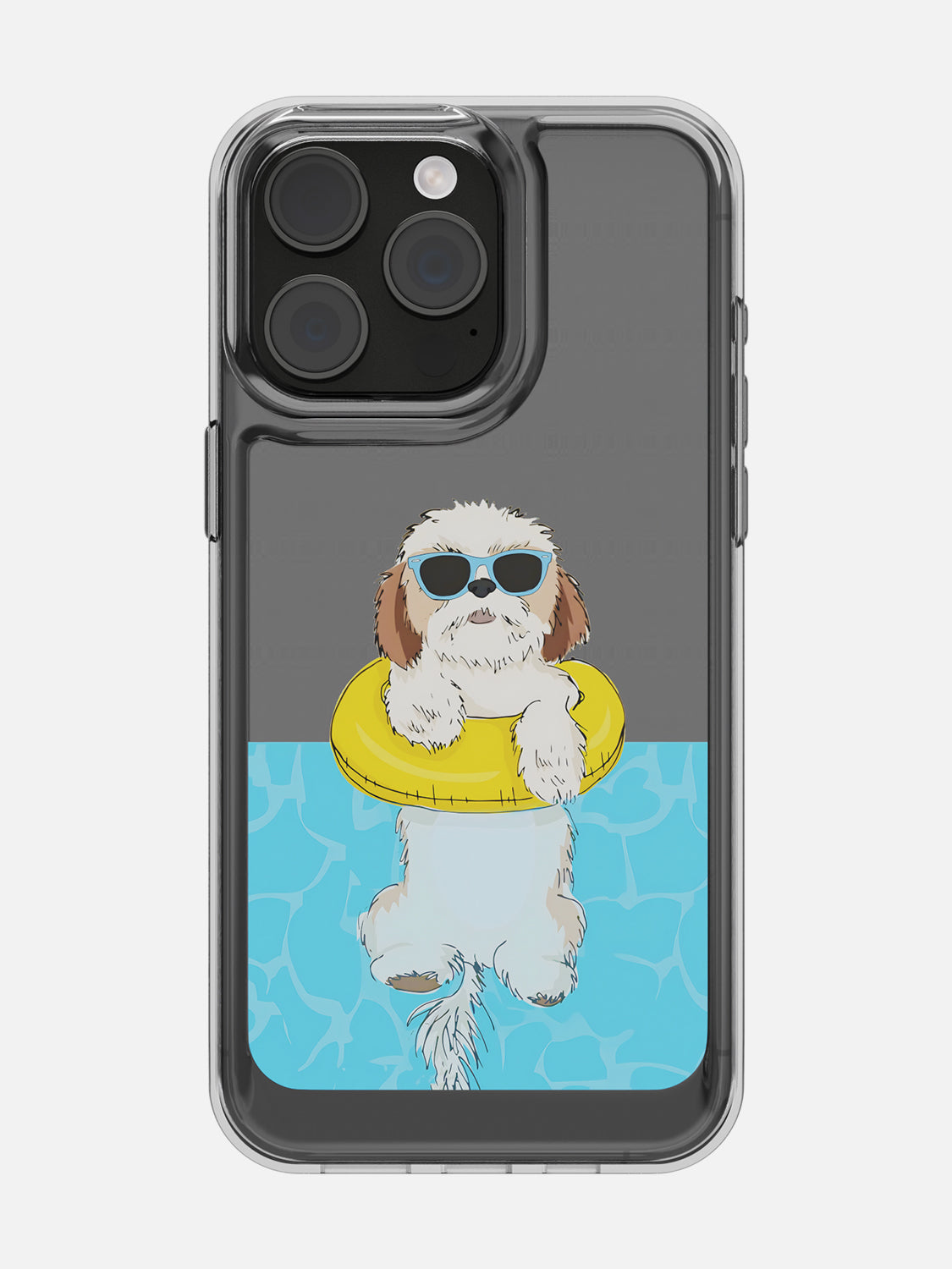 Swimming Dog Case - iPhone 15 Pro Max