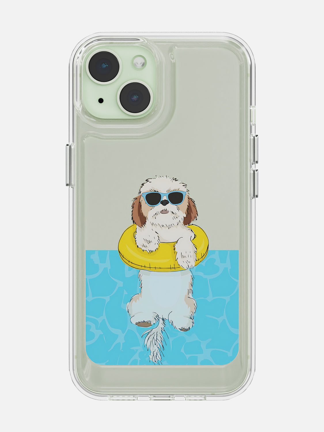 Swimming Dog Case - iPhone 15