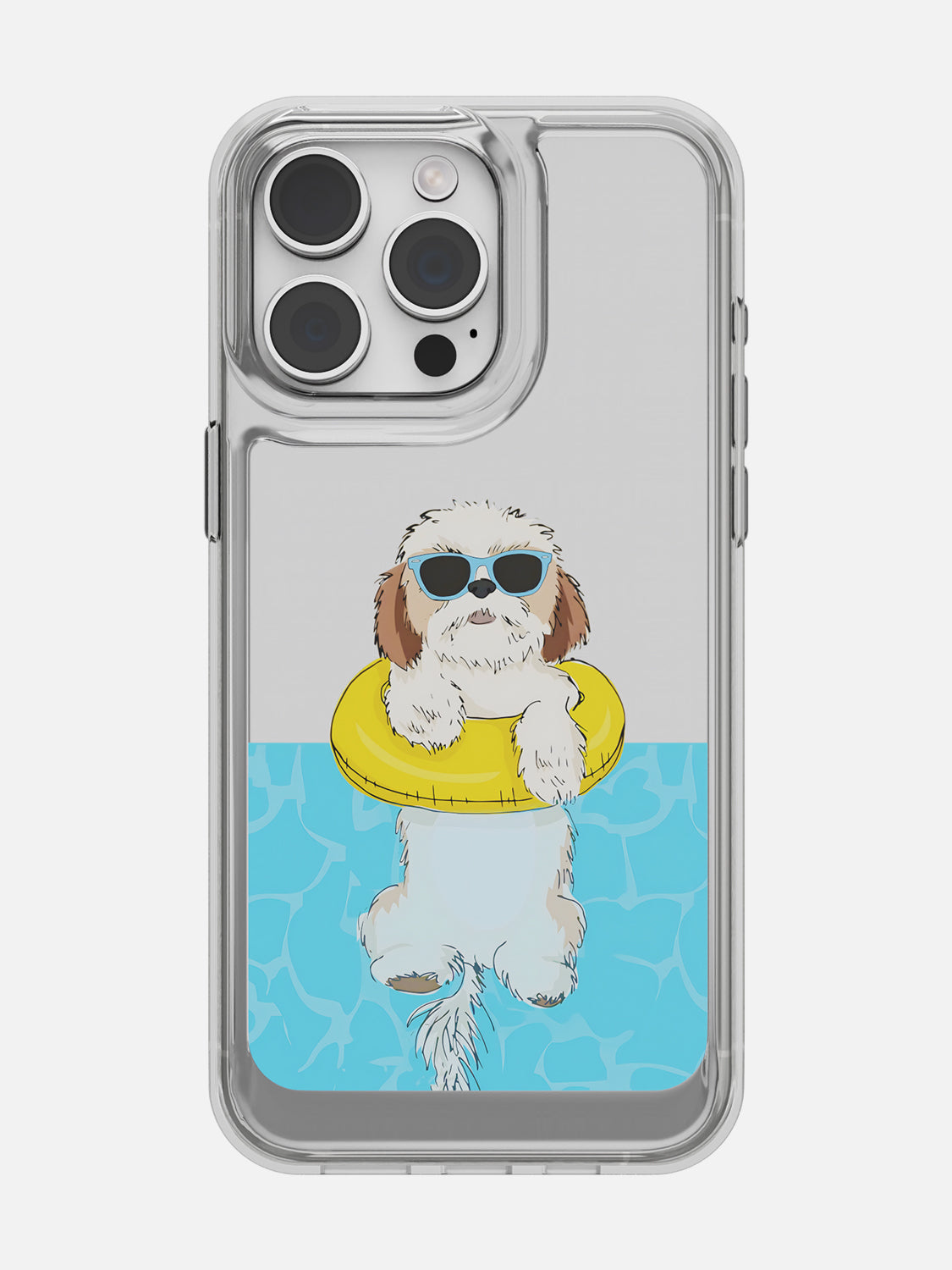 Swimming Dog Case - iPhone 15 Pro Max