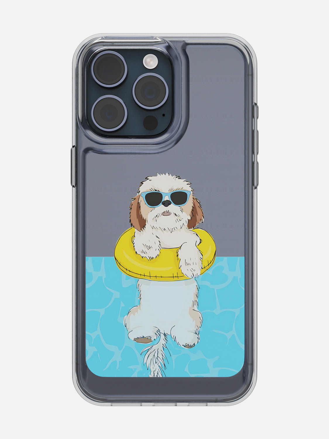 Swimming Dog Case - iPhone 15 Pro Max