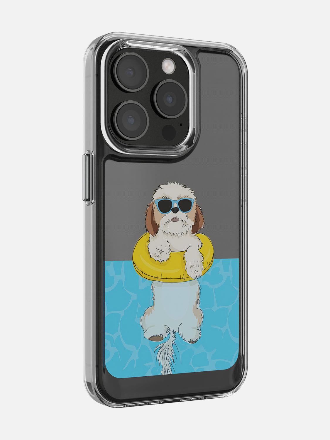 Swimming Dog Case - iPhone 15 Pro