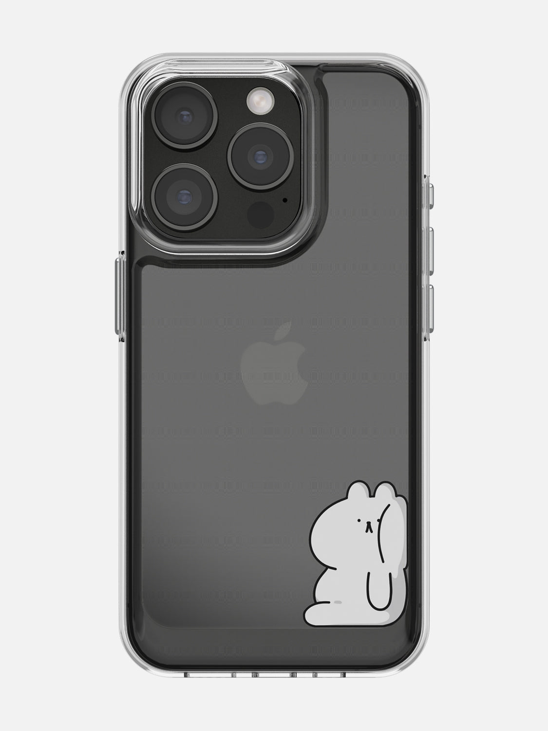 Teddy Needs Attention Clear Case - iPhone 15 Pro