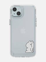 Teddy Needs Attention Clear Case - iPhone 15 Plus