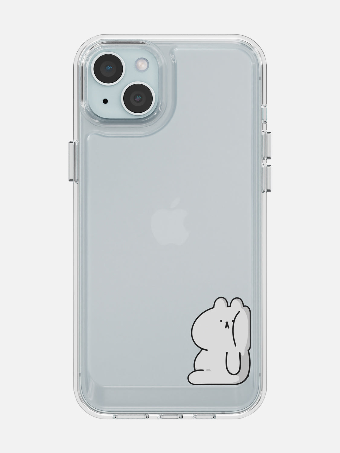 Teddy Needs Attention Clear Case - iPhone 15 Plus