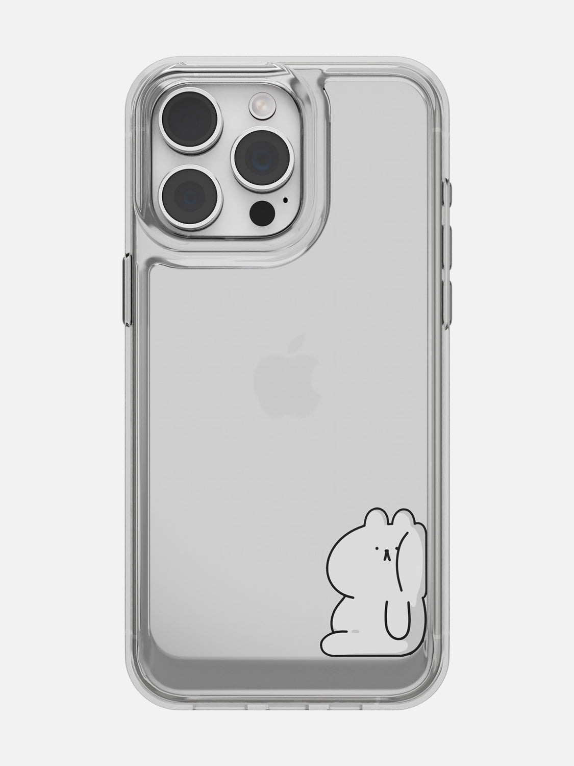 Teddy Needs Attention Clear Case - iPhone 15 Pro Max