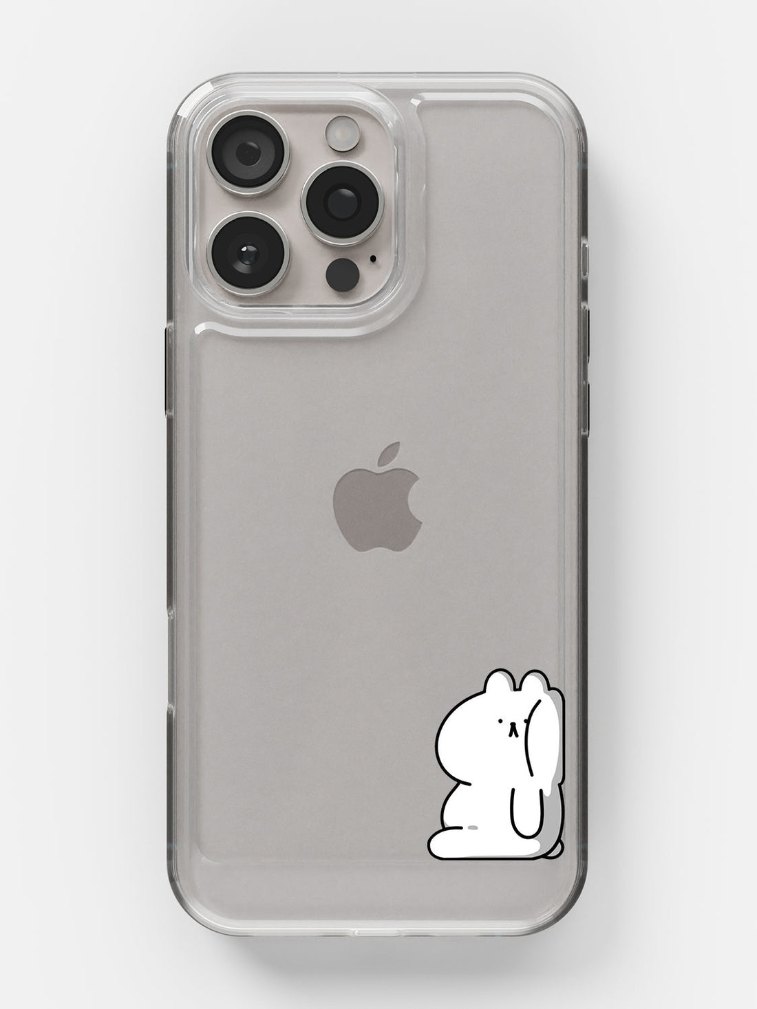 Teddy Needs Attention Clear Case - iPhone 17 Pro Max