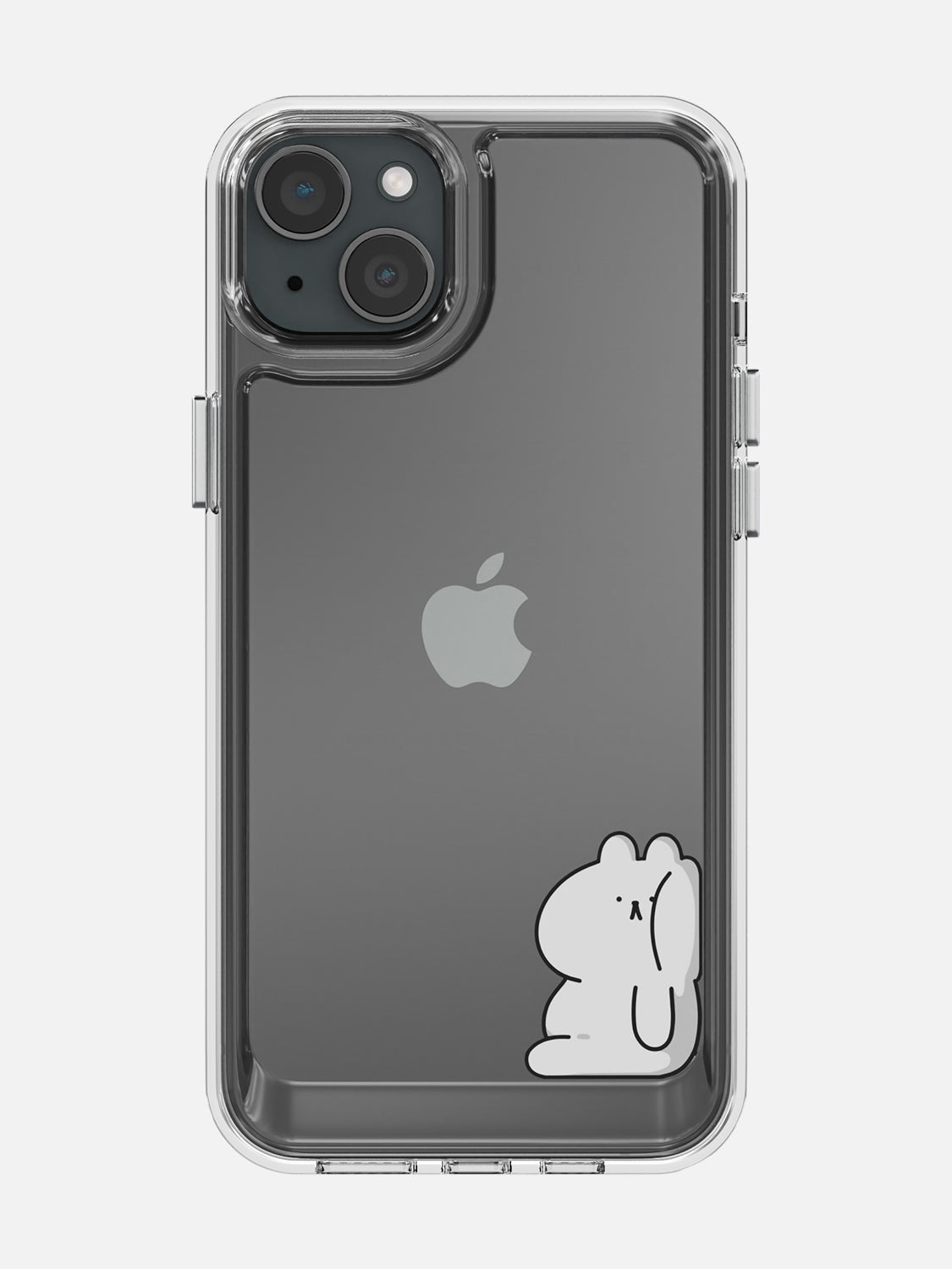Teddy Needs Attention Clear Case - iPhone 15 Plus