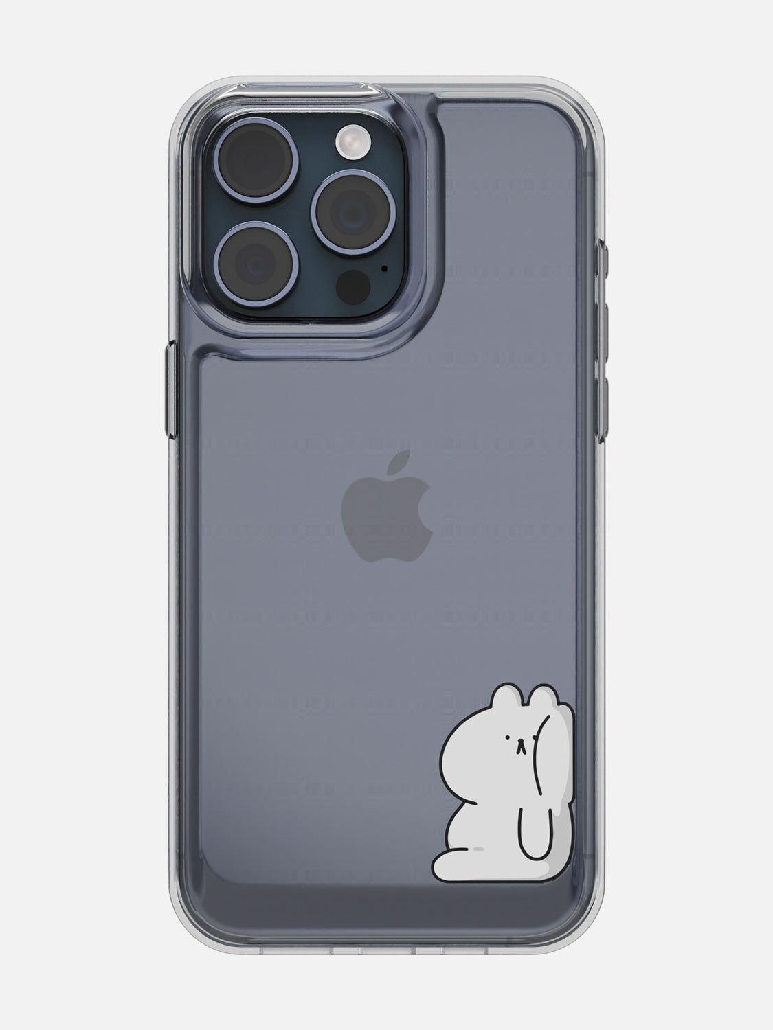 Teddy Needs Attention Clear Case - iPhone 15 Pro Max