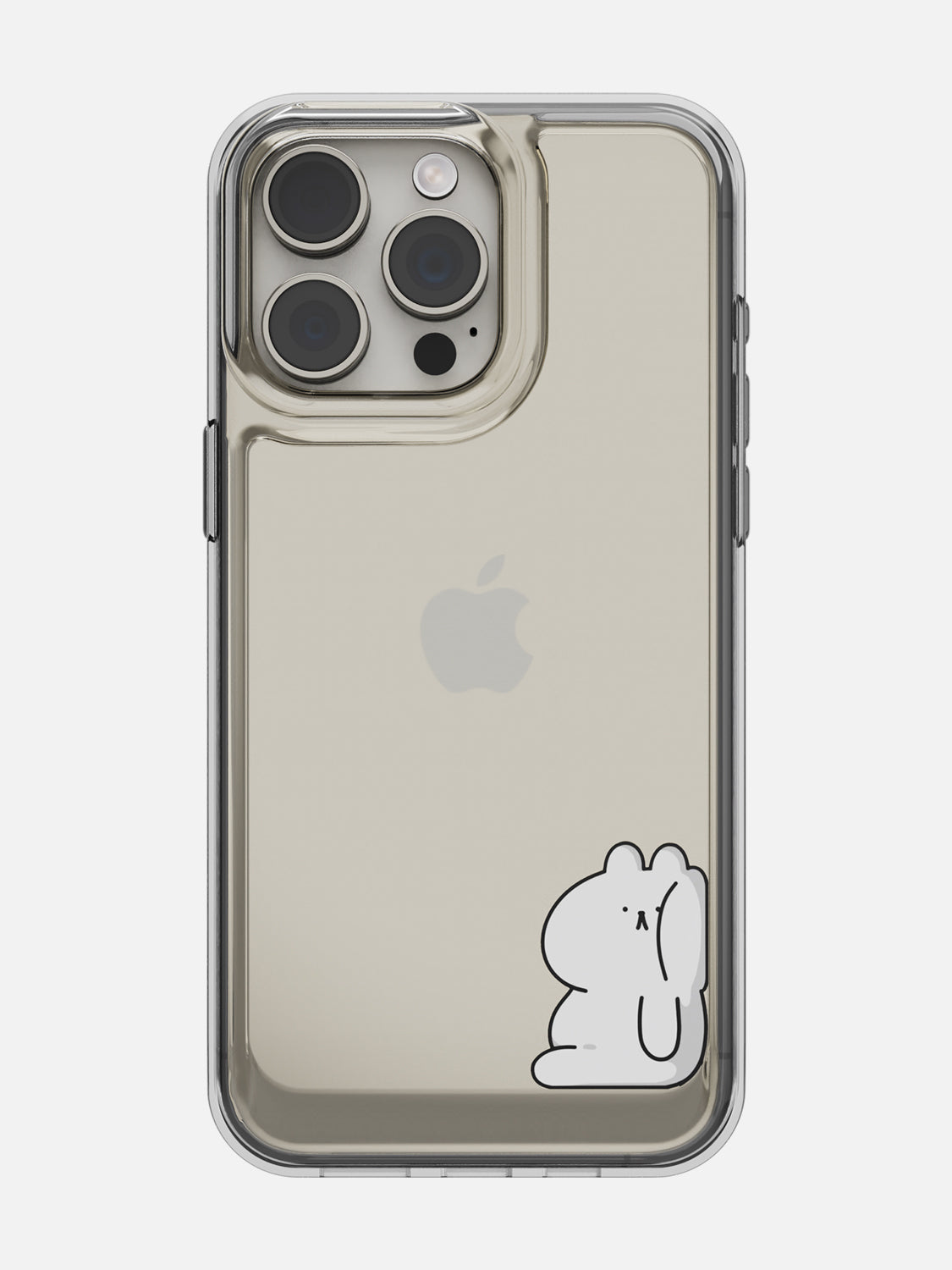 Teddy Needs Attention Clear Case - iPhone 15 Pro Max