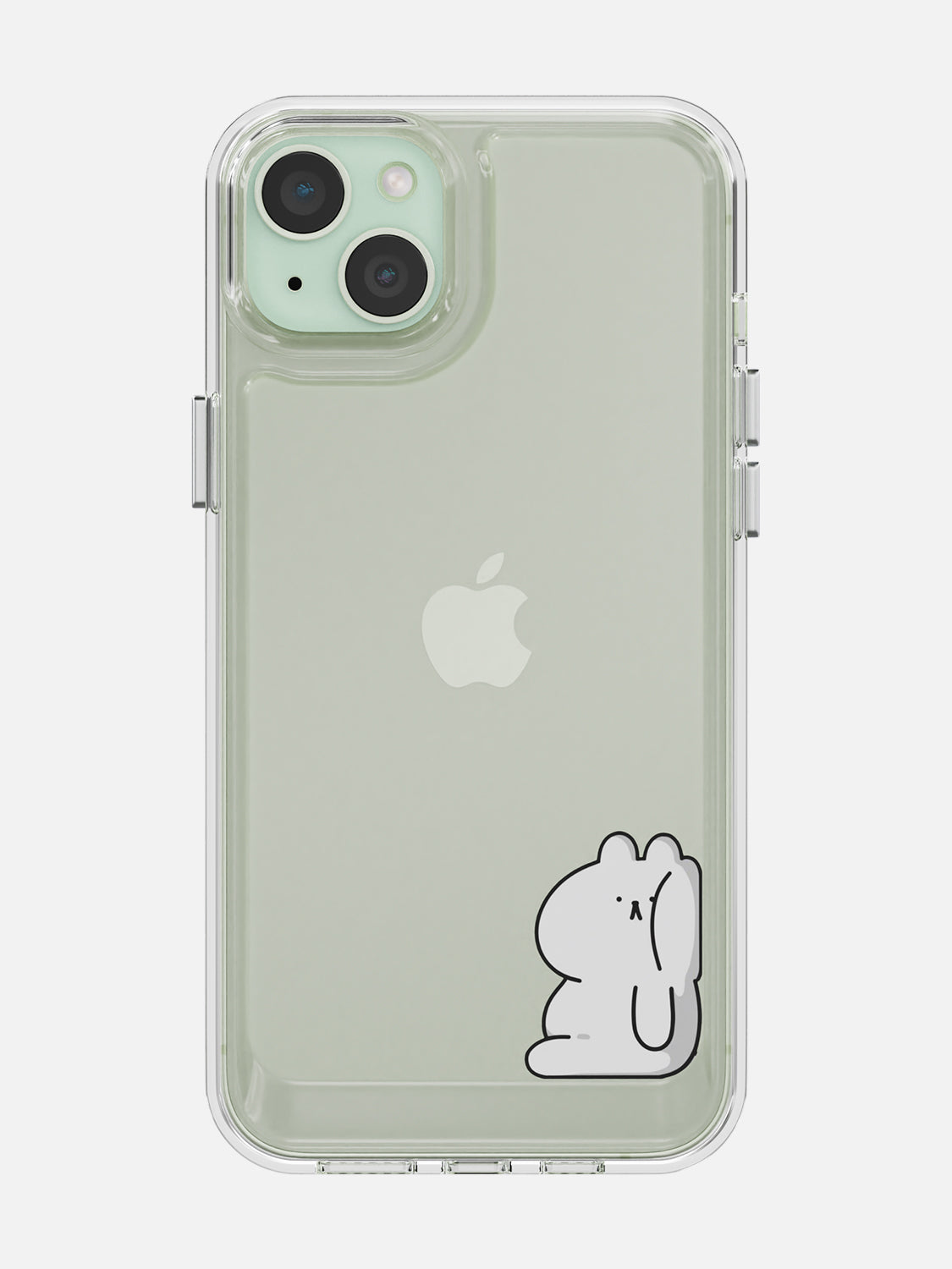 Teddy Needs Attention Clear Case - iPhone 15 Plus