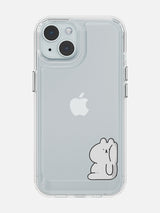 Teddy Needs Attention Clear Case - iPhone 15