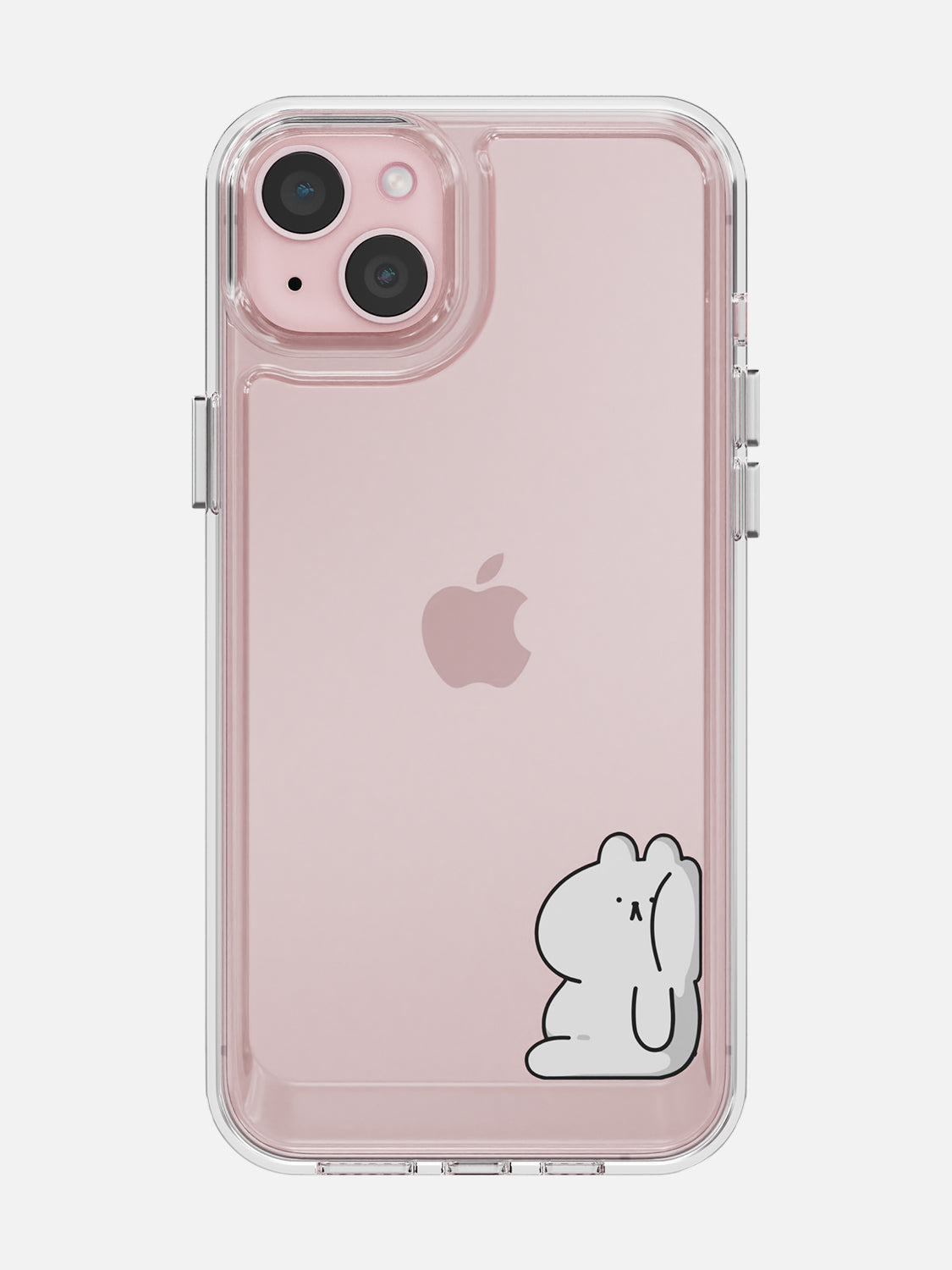 Teddy Needs Attention Clear Case - iPhone 15 Plus