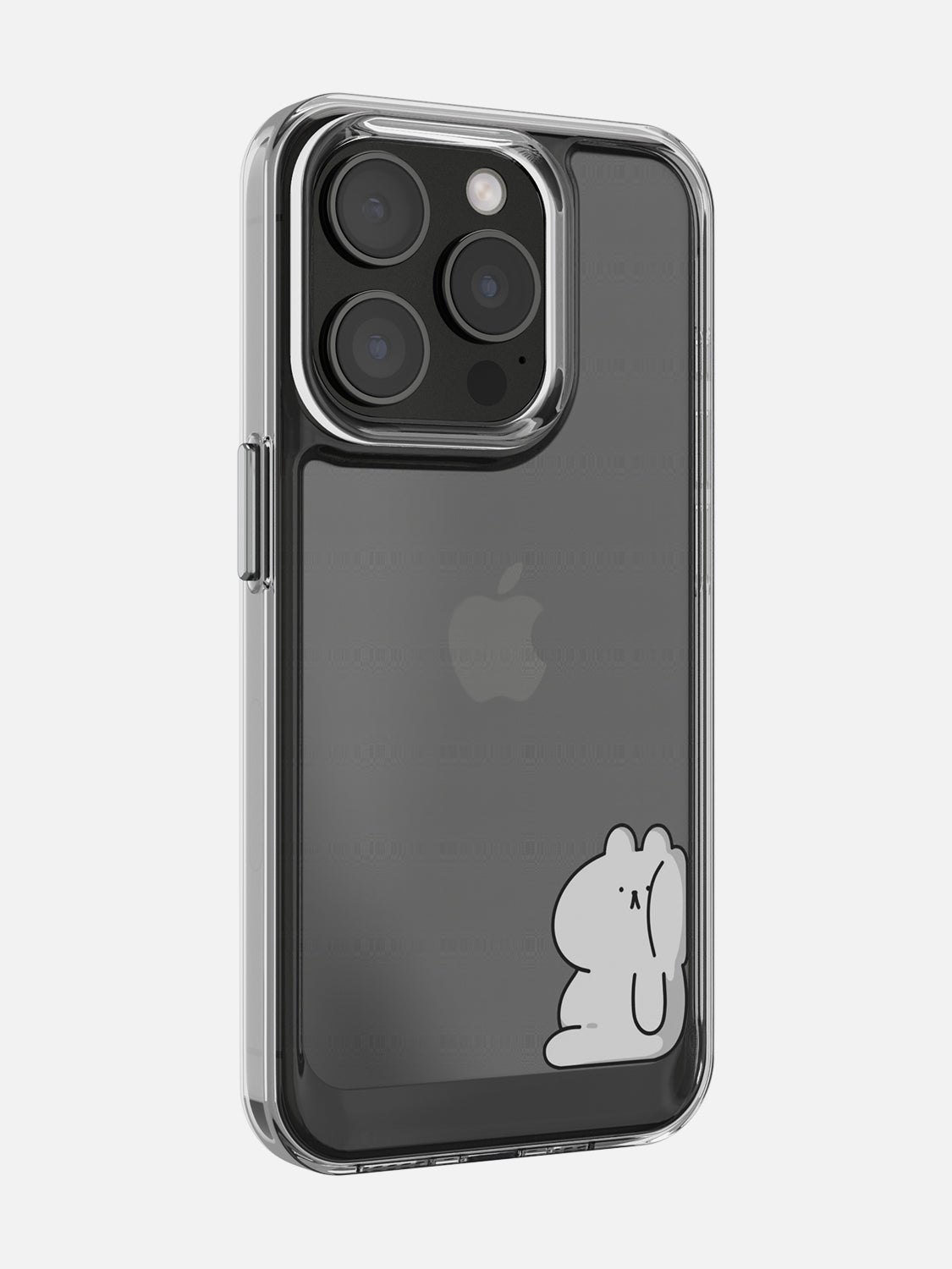 Teddy Needs Attention Clear Case - iPhone 15 Pro
