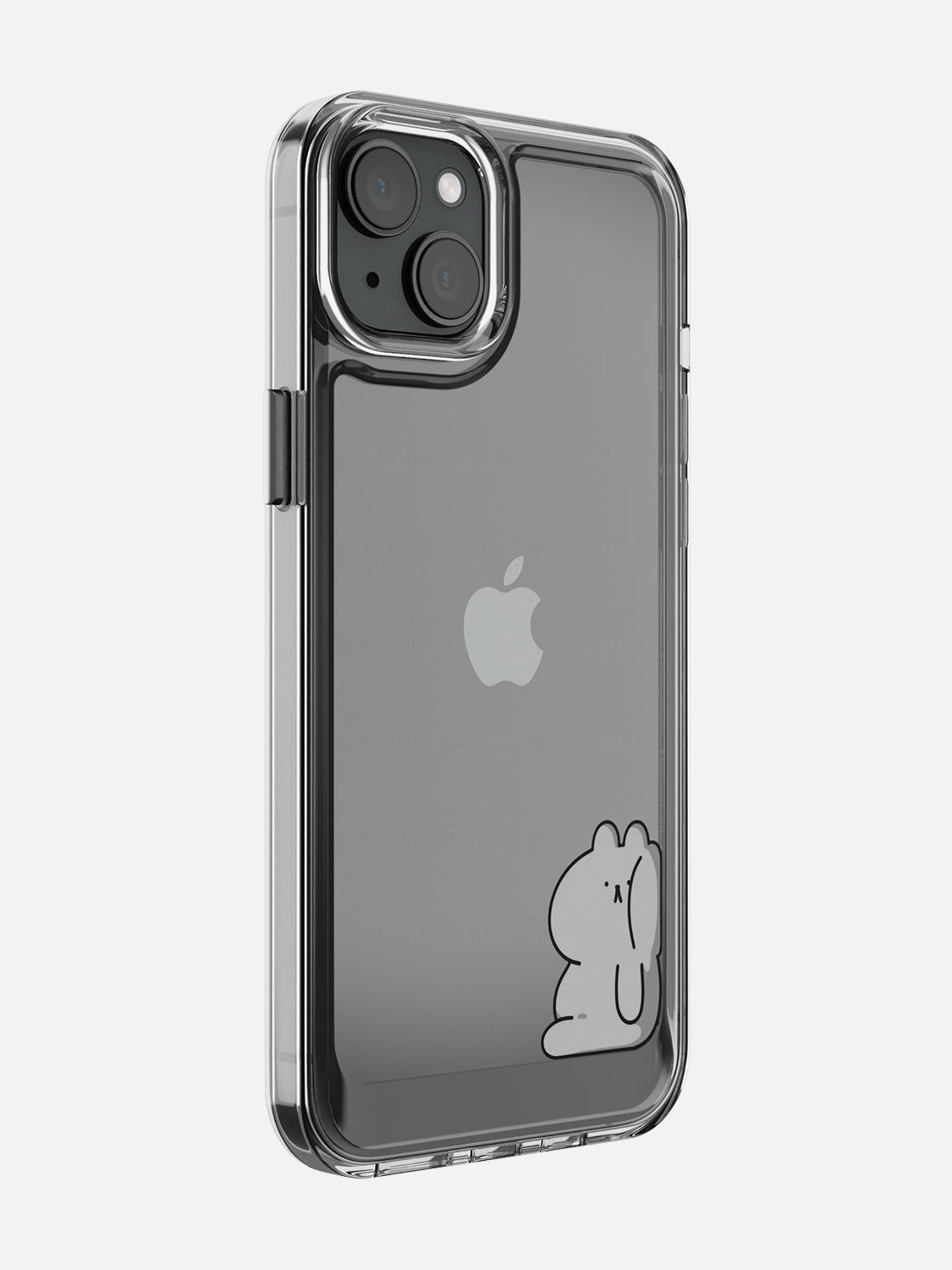 Teddy Needs Attention Clear Case - iPhone 15 Plus