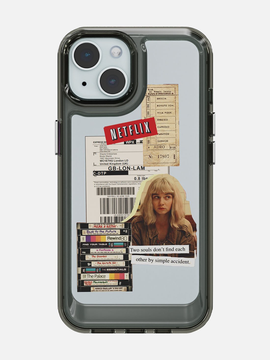 Vintage Sticker Case - iPhone 15