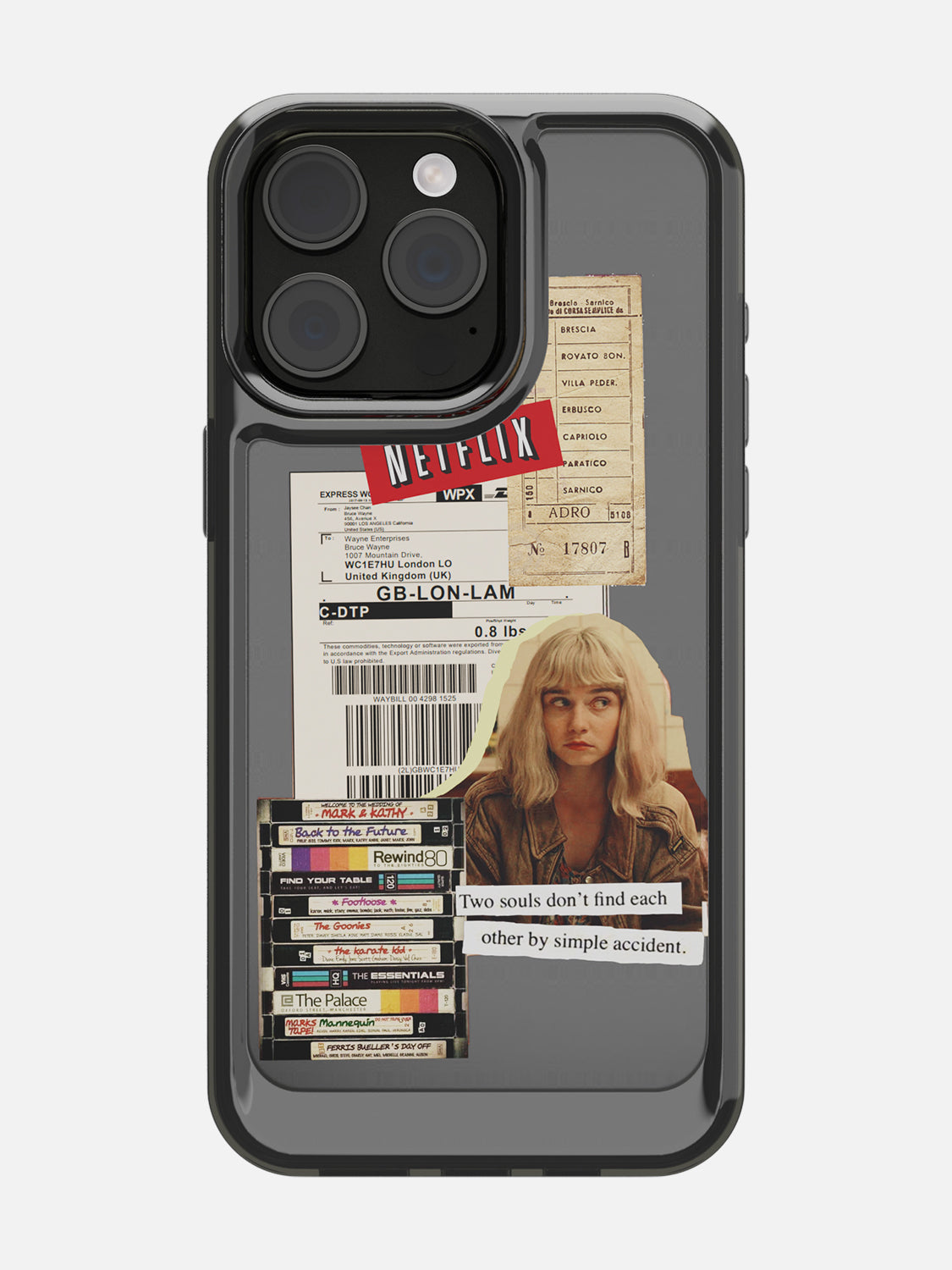 Vintage Sticker Case - iPhone 15 Pro Max