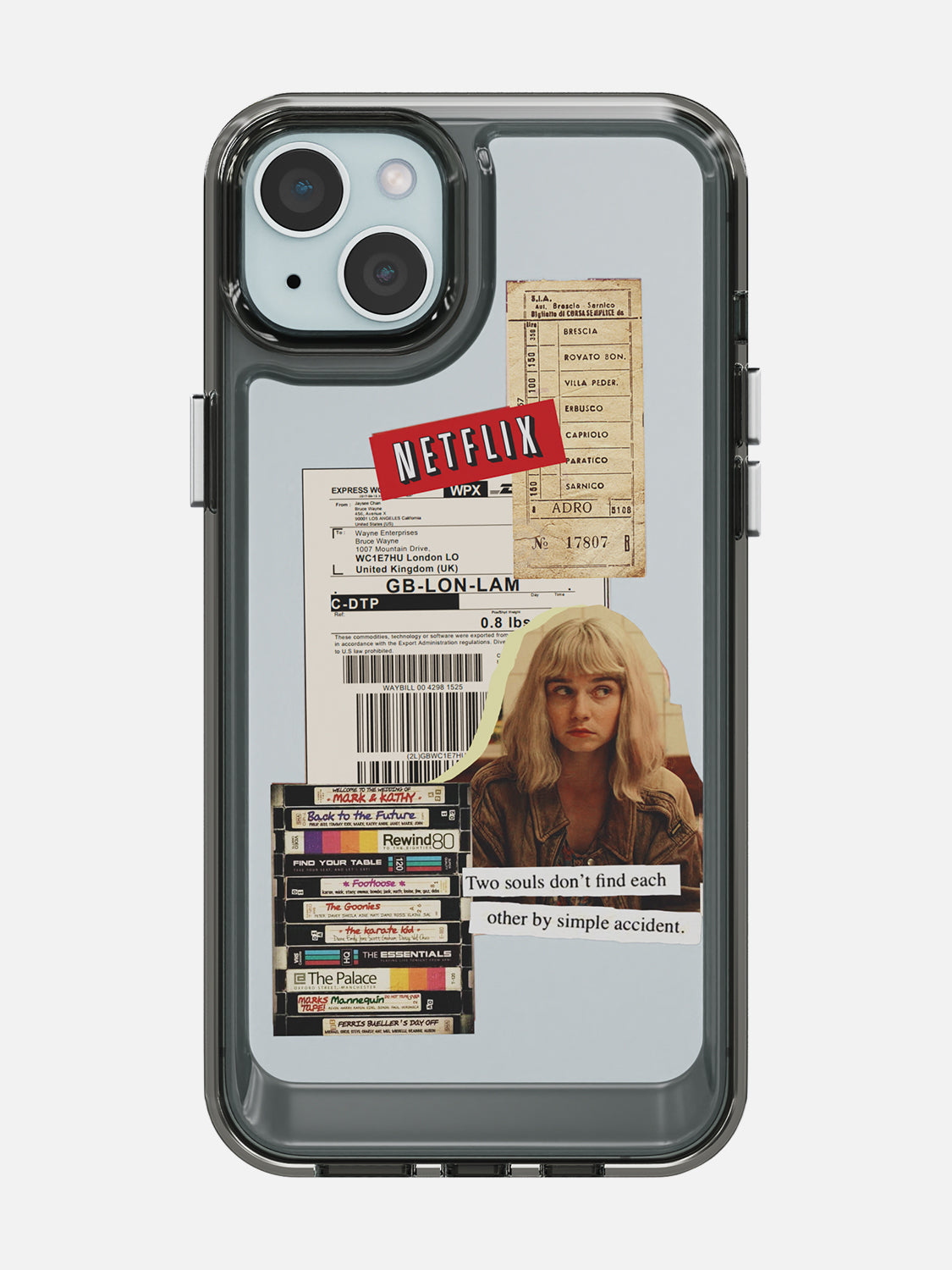 Vintage Sticker Case - iPhone 15 Plus