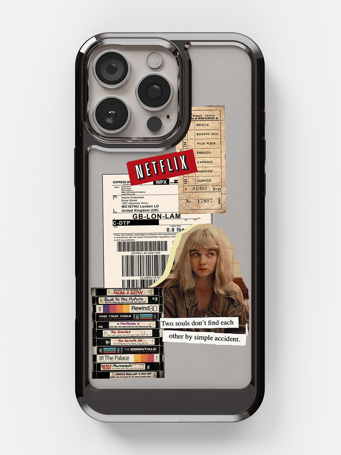 Vintage Sticker Case - iPhone 16 Pro Max